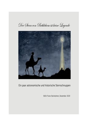 cover image of Der Stern von Bethlehem ist keine Legende